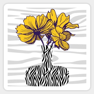 Yellow Amaryllis Sticker